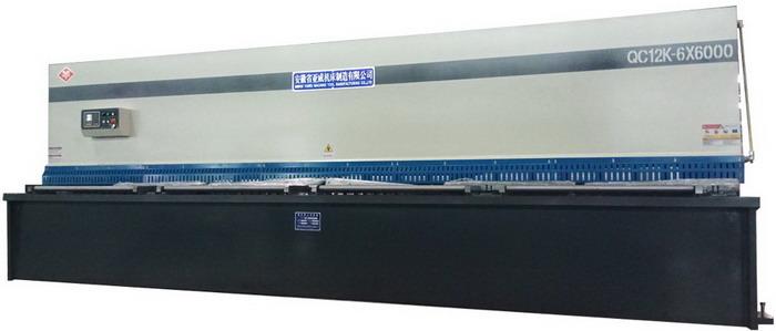 AHYW Yawei 6m sheet metal guillotine cutting shears china factory
