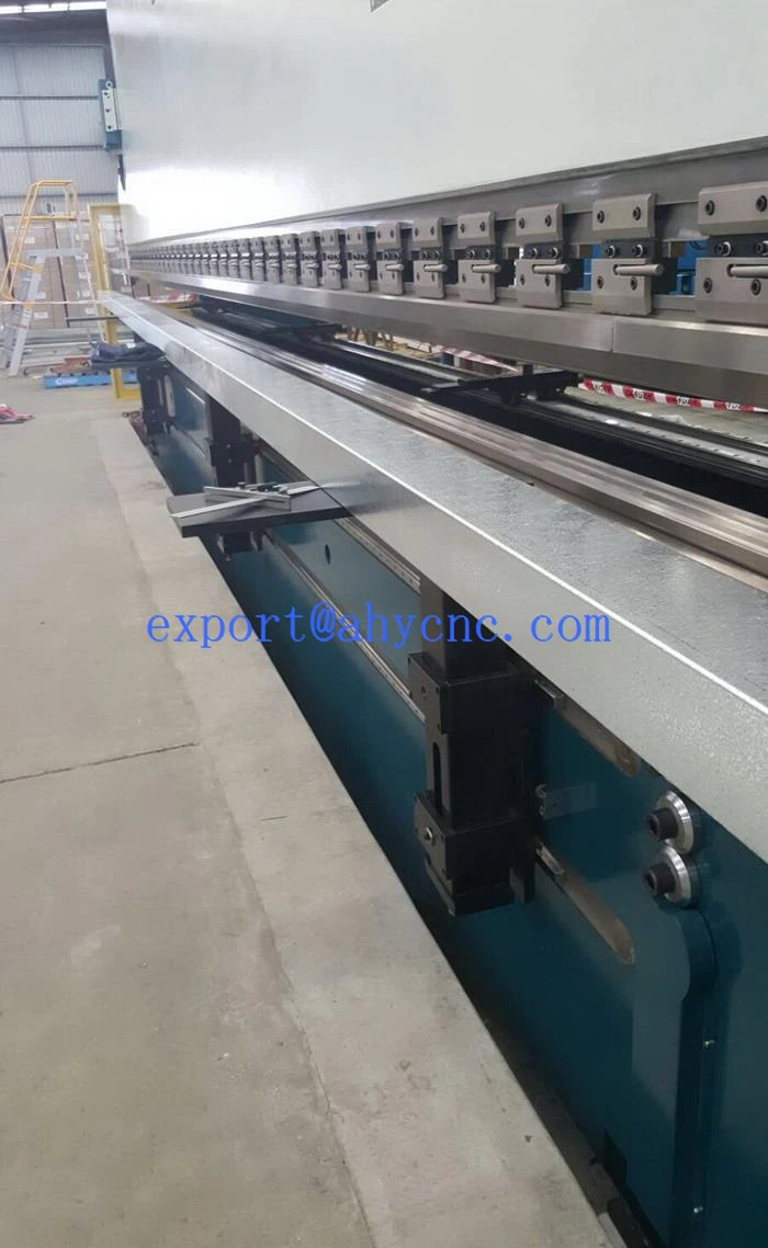 China Yawei 11m cnc press brake bending 2mm Galvanized sheet for building material metal  roofing profiles